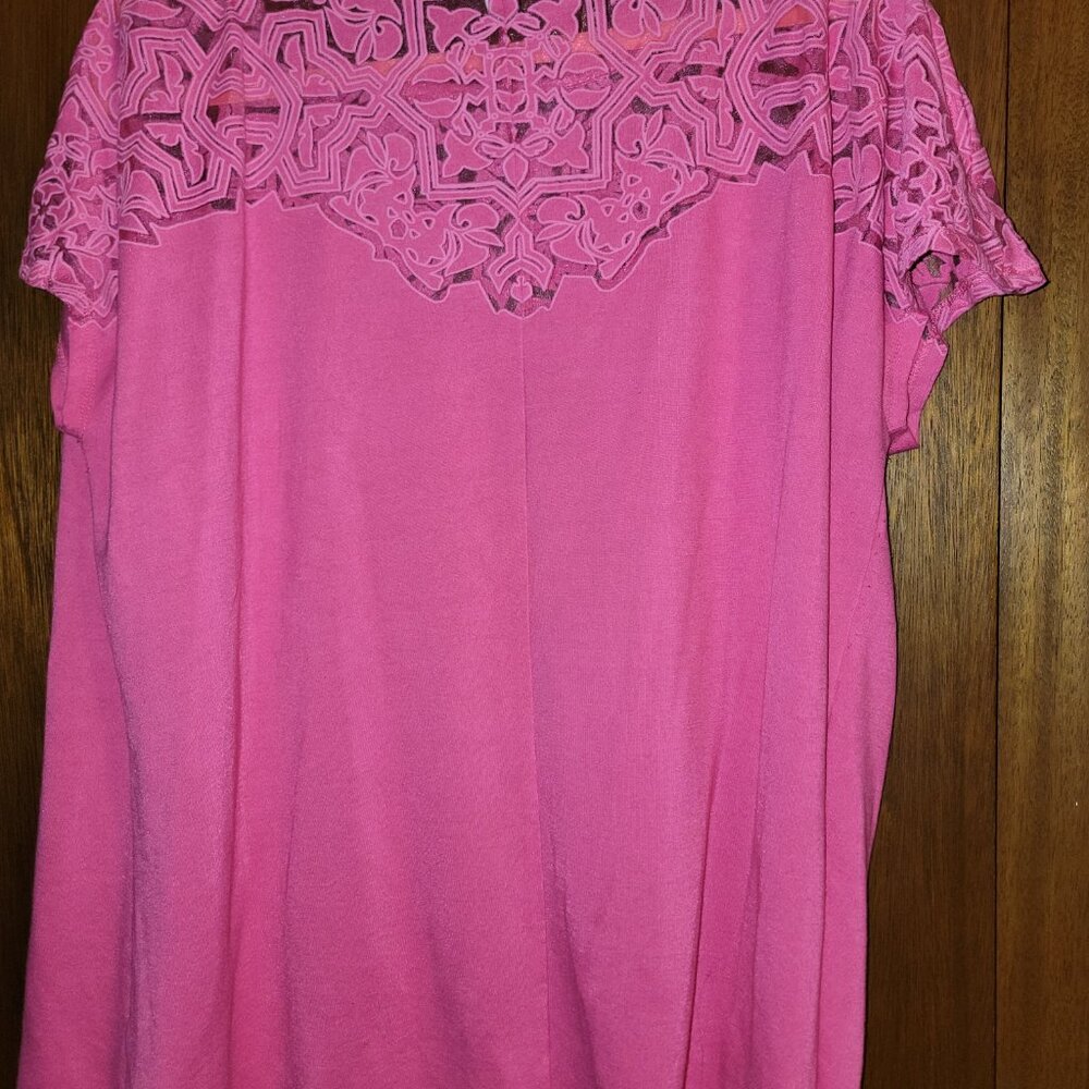Lot Of 5 2x XXL Cold Shoulder Shirts Ava Viv Maurices Green Envelope Merona - Picture 5 of 16